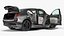 luxury sedan generic rigged 3D model