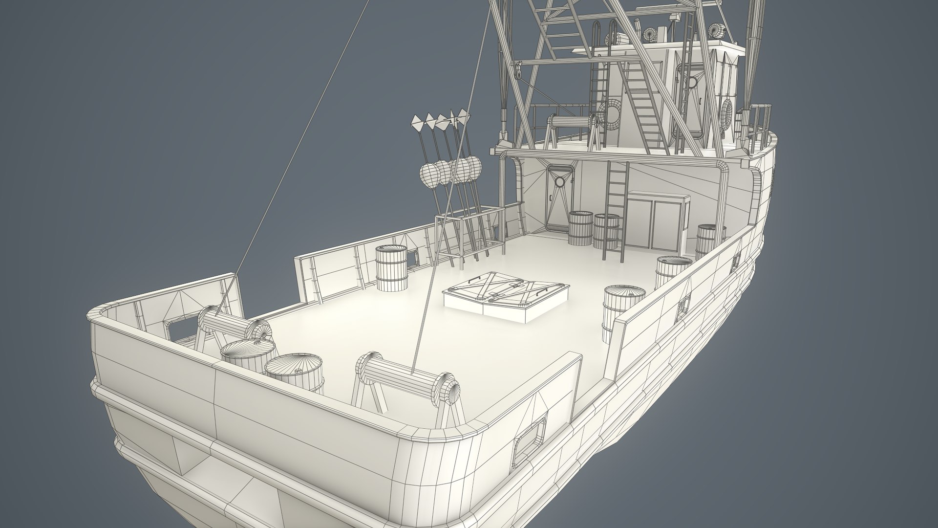 fishing boat 3D model https://p.turbosquid.com/ts-thumb/DK/F7EzqH/audINCXm/screenshot007/png/1562268865/1920x1080/fit_q87/b15d845778e4338022d27f79ba0ad6a817cabf66/screenshot007.jpg