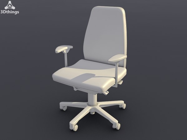 3D модель Wien вращающееся кресло с регулируемым подлокотник - TurboSquid587845