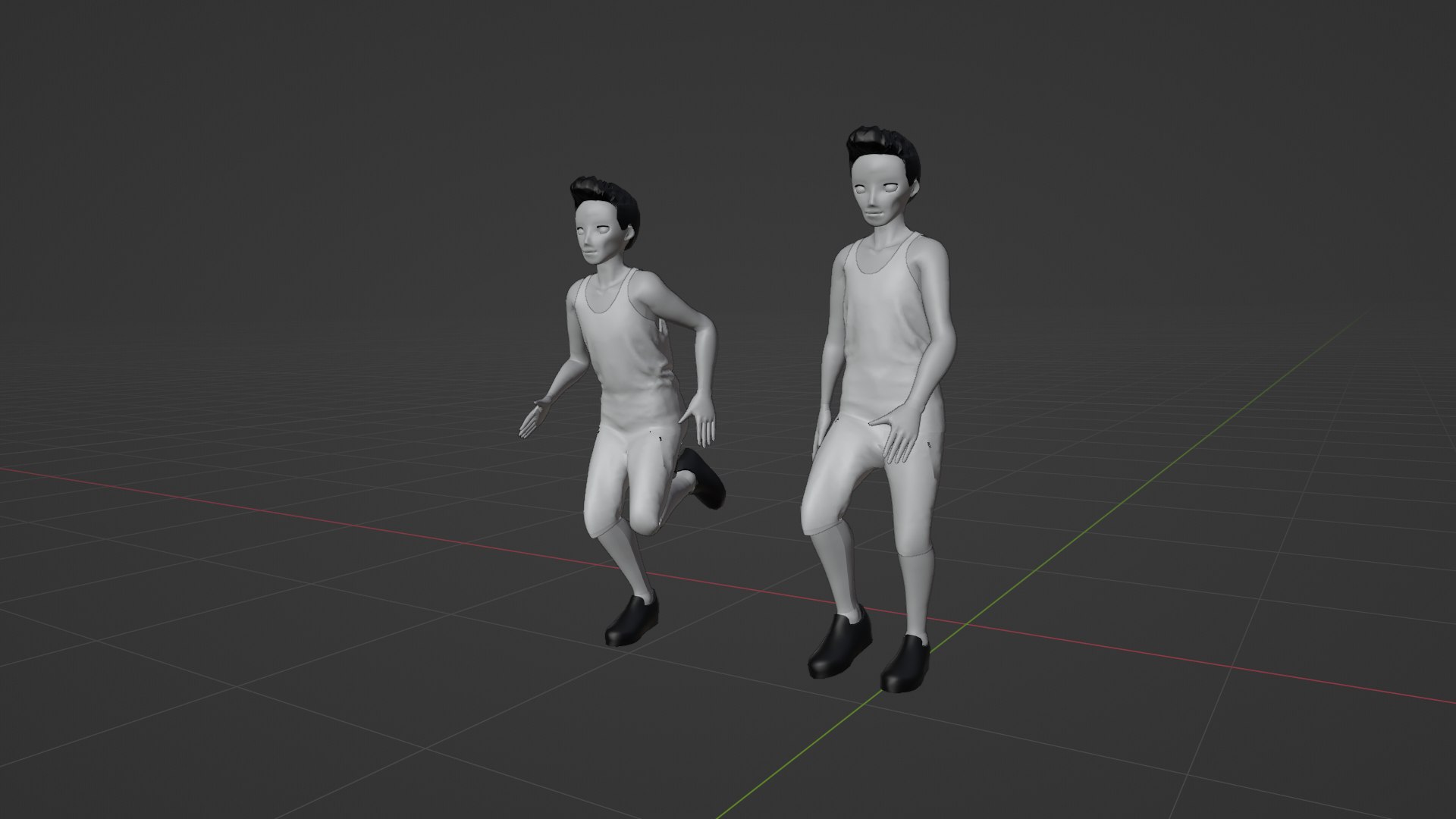 Cartoon Character Walking And Running Animation Model - TurboSquid 2004059