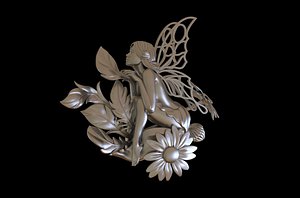 Fairy with the flowers1