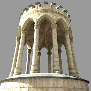 medieval gothic style 3d model