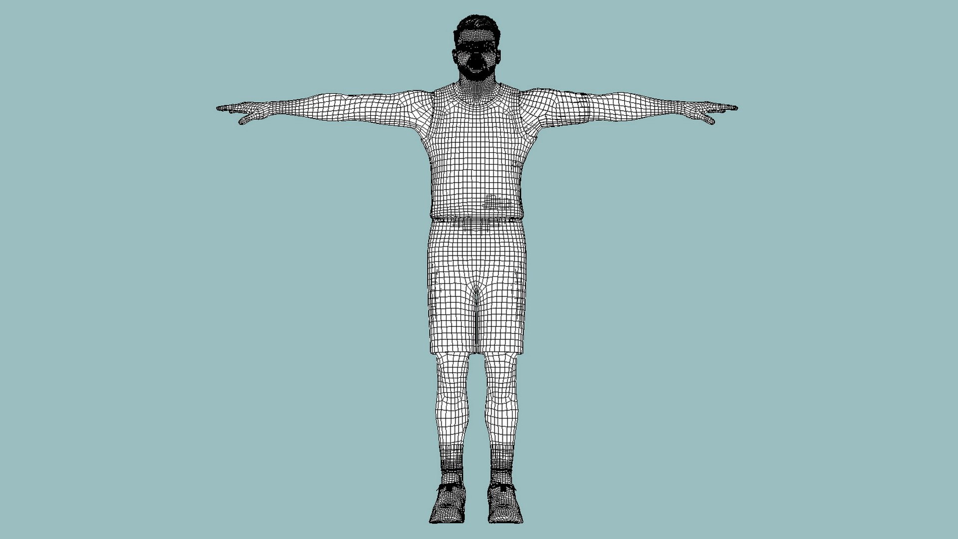 T-P Rigged Basketball Player 3D Model - TurboSquid 2367700
