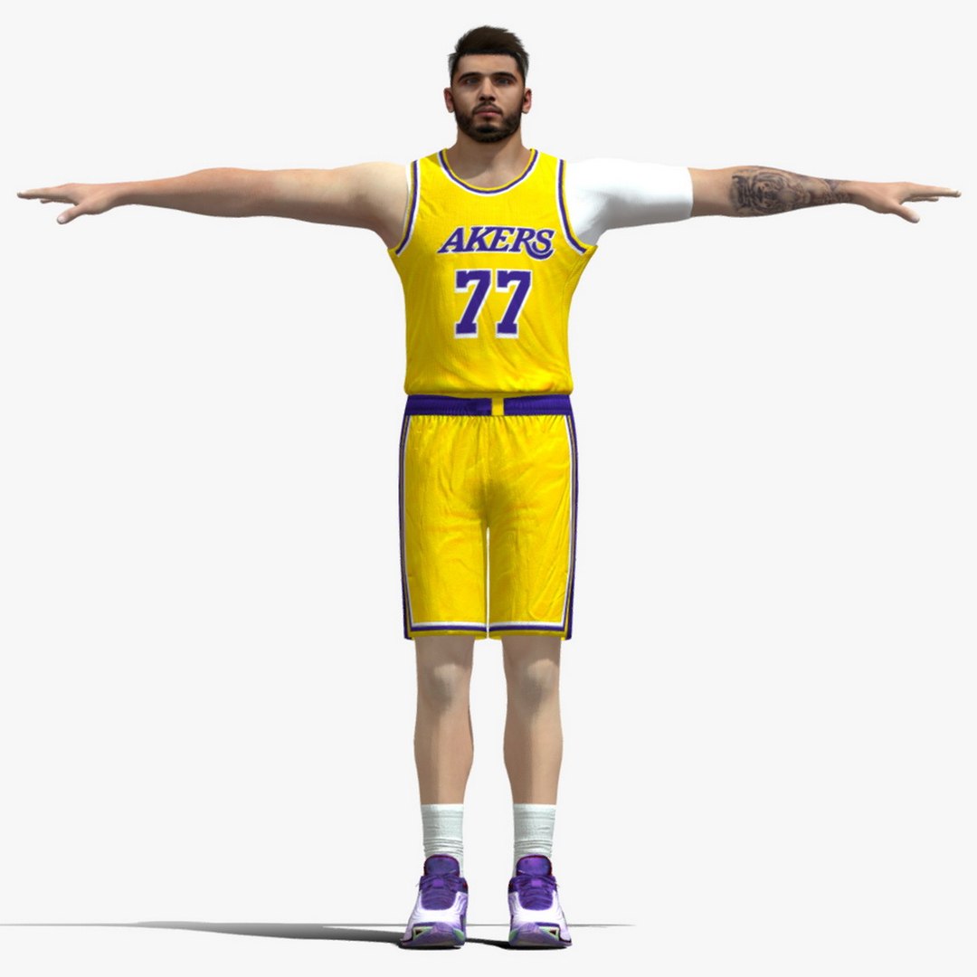 T-P Rigged Basketball Player 3D Model - TurboSquid 2367700