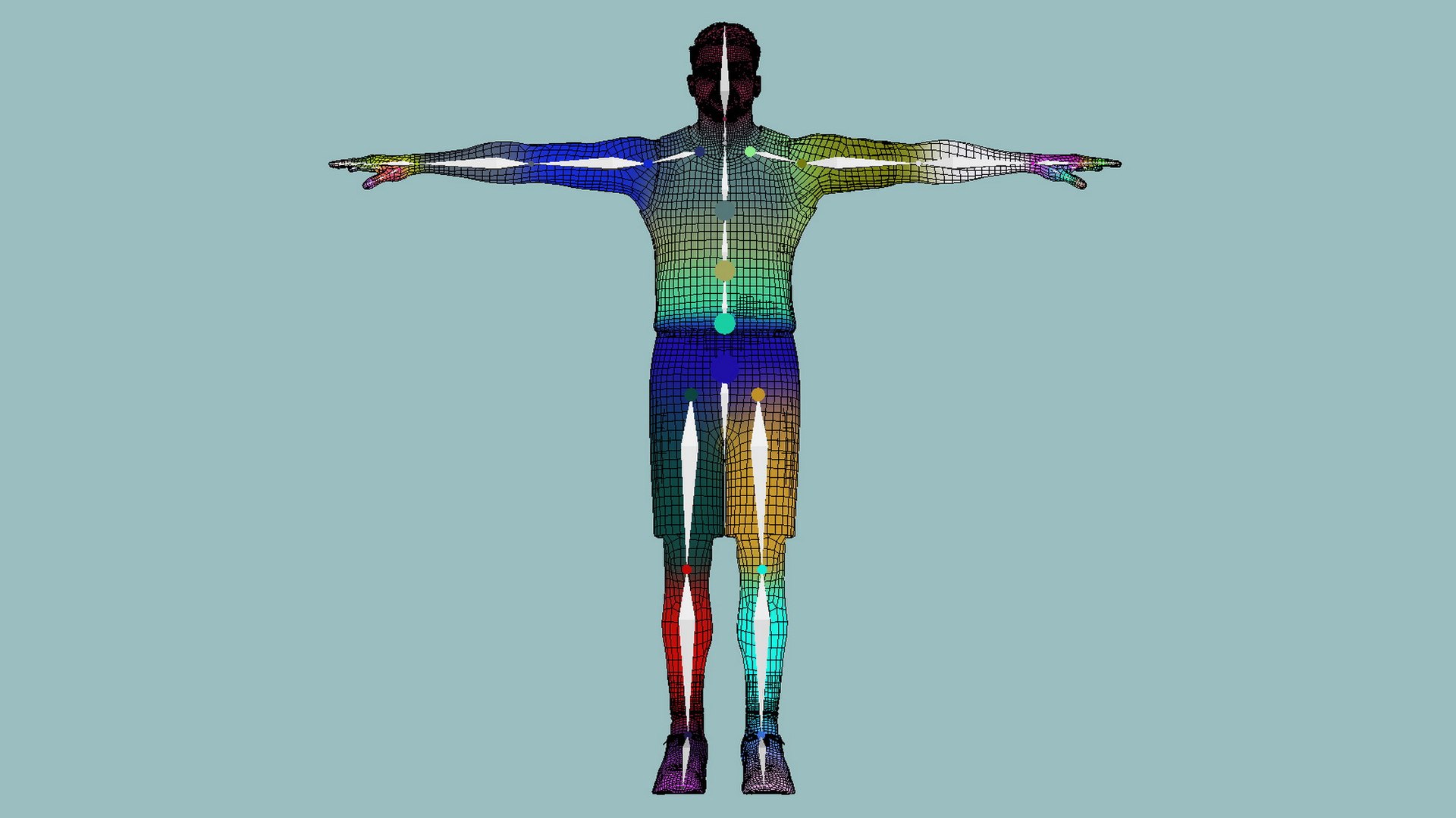 T-P Rigged Basketball Player 3D Model - TurboSquid 2367700