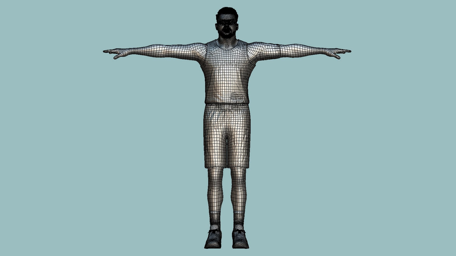T-P Rigged Basketball Player 3D Model - TurboSquid 2367700