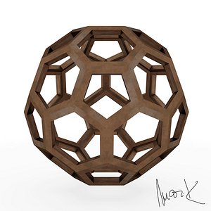 icofaedron leonardo 3D model