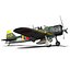 mitsubishi a6m2 zero - 3d model