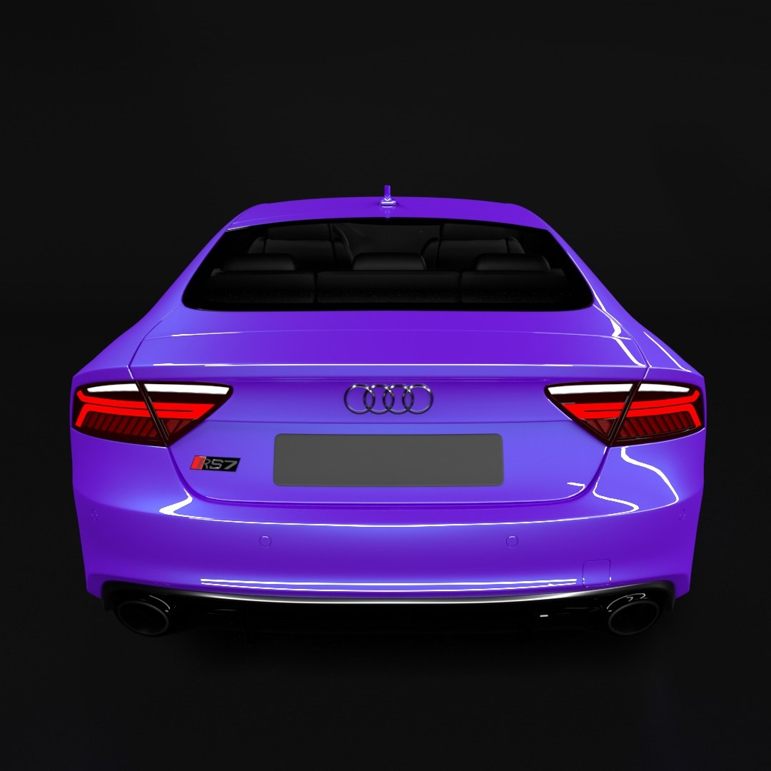 3D Audi RS7 Sportback Perfomance - TurboSquid 2300217