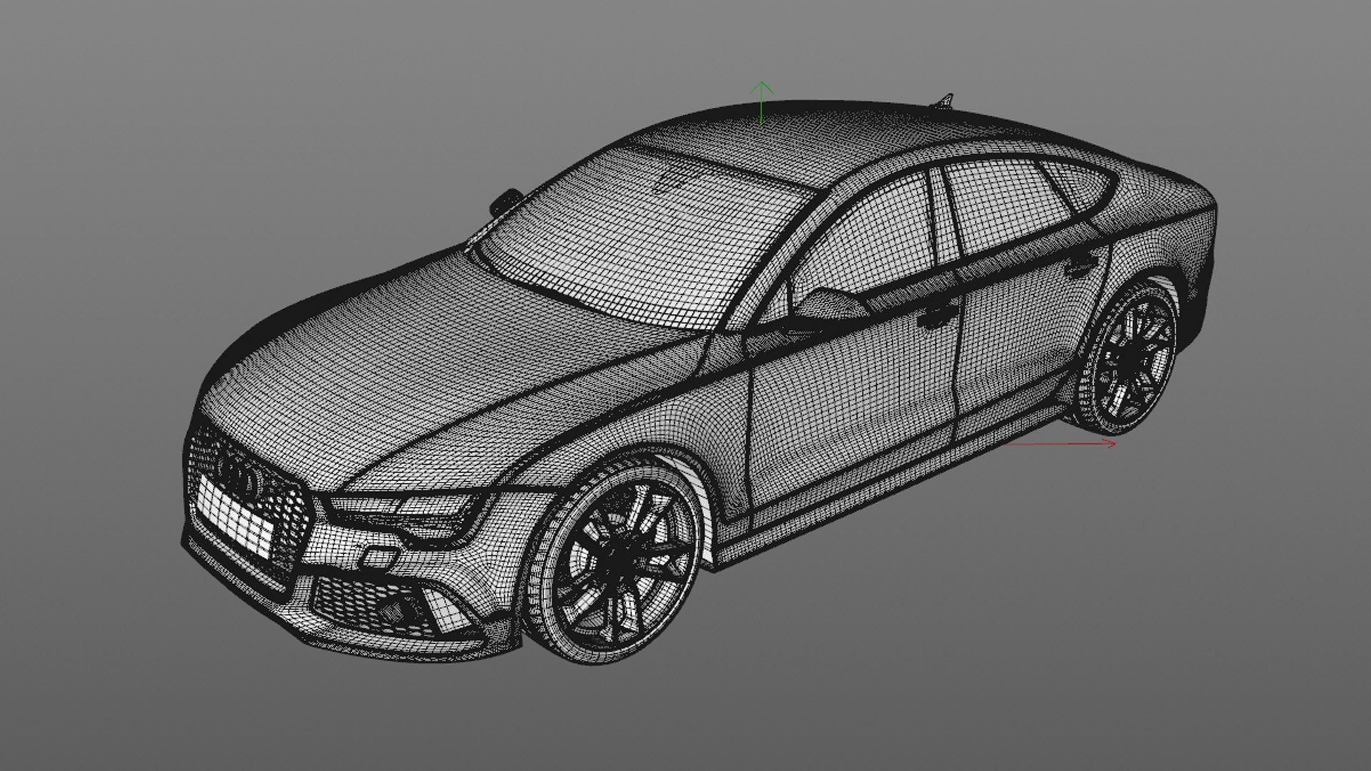 3D Audi RS7 Sportback Perfomance - TurboSquid 2300217