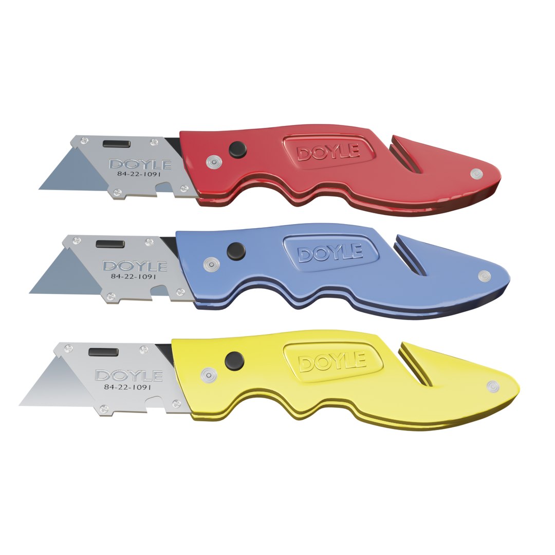 Utility Knife 3D Model TurboSquid 1924224
