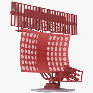 3D Surveillance Radar model