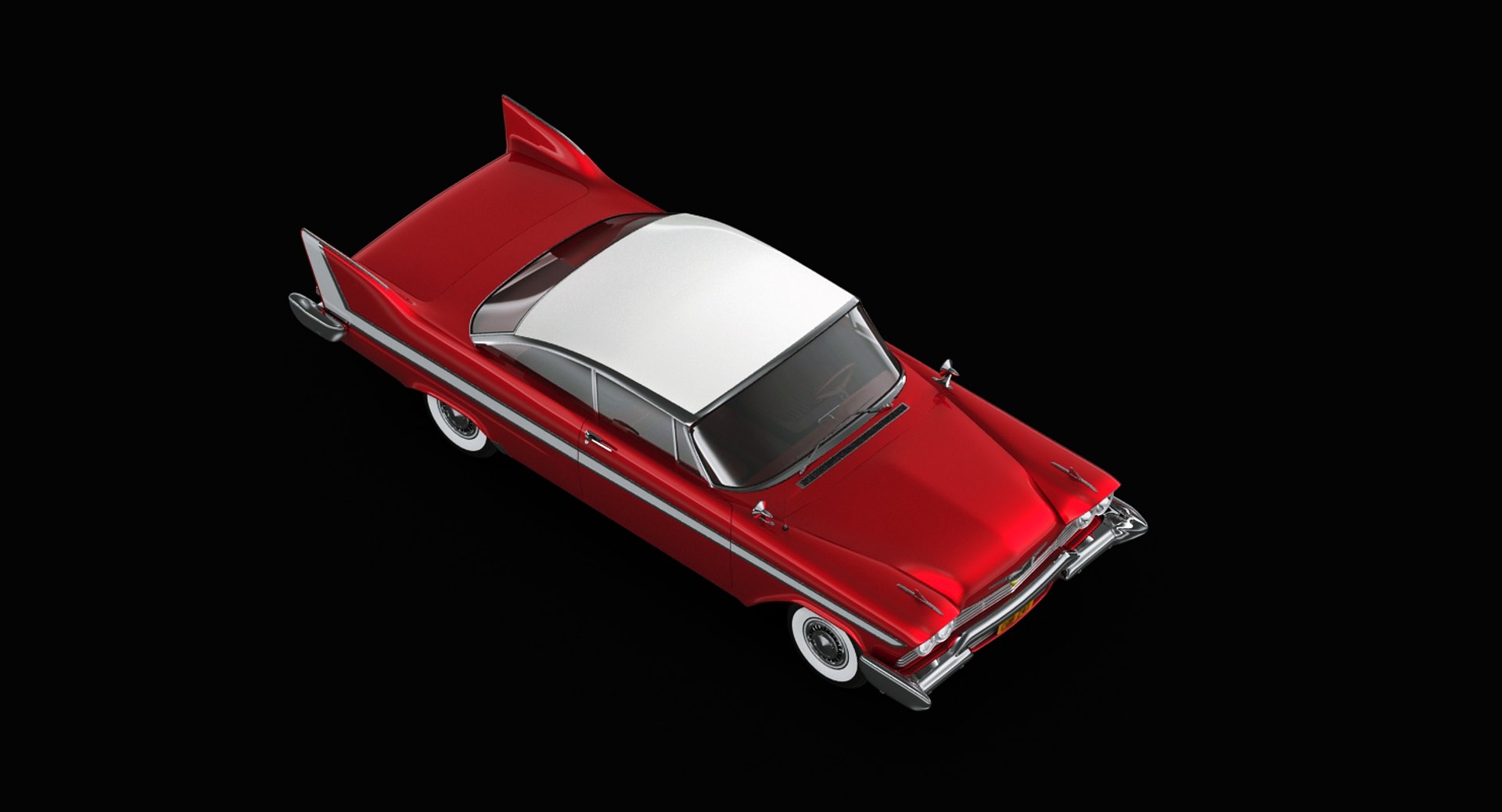 3d Model Plymouth Fury 1958 3d Model Plymouth Fury 1958
