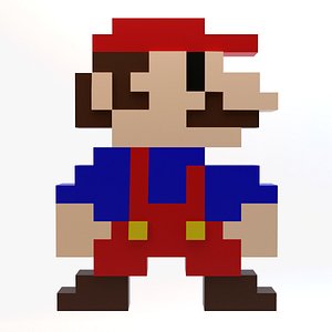 mario 8-bit 3ds
