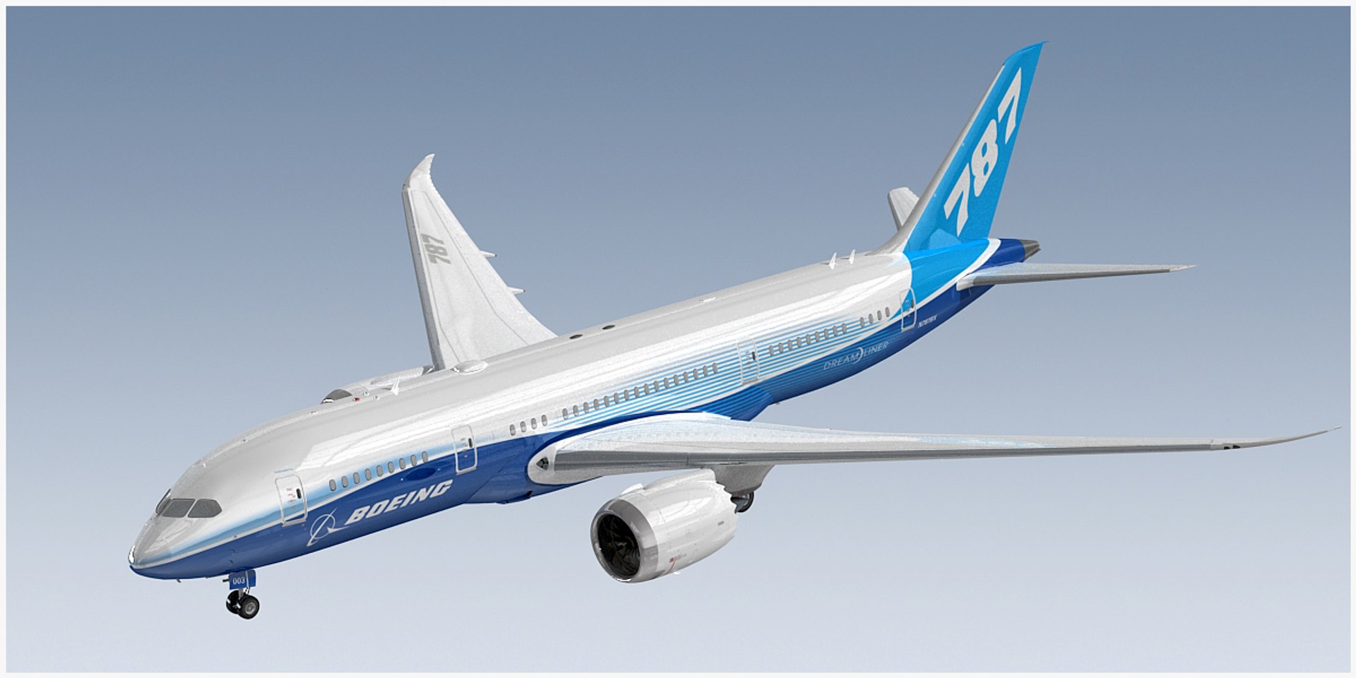 Boeing 787-8 dreamliner 3D model - TurboSquid 1475758