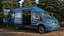 3D model transit van 2020 rigged