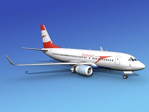boeing 737-700 737 737-700er 3d max