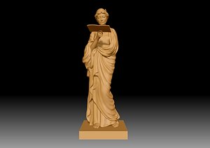 3D model statue
