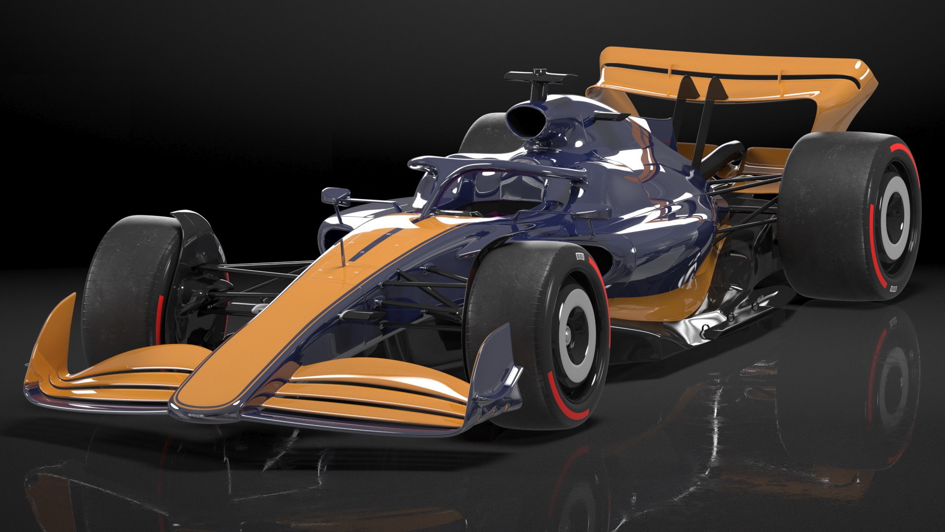 3D Open Wheel Racing Car model - TurboSquid 1832661