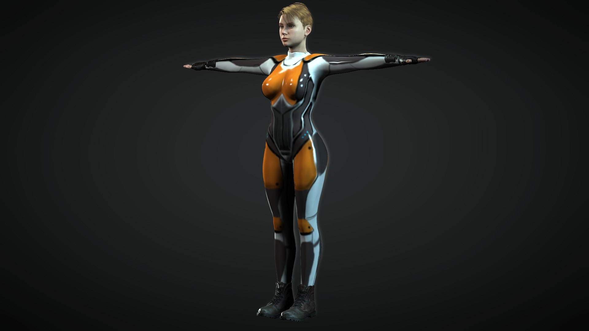 Fiction Woman 3D Model - TurboSquid 1755516