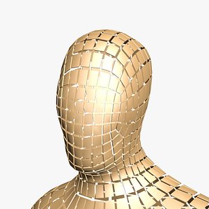 Techno-Golden Dancer Fragmented Flow