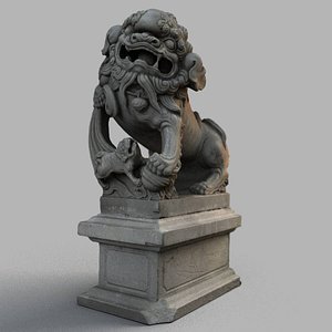 Lion Statue 3D Models for Download | TurboSquid