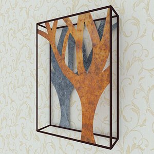 tree wall 3D model