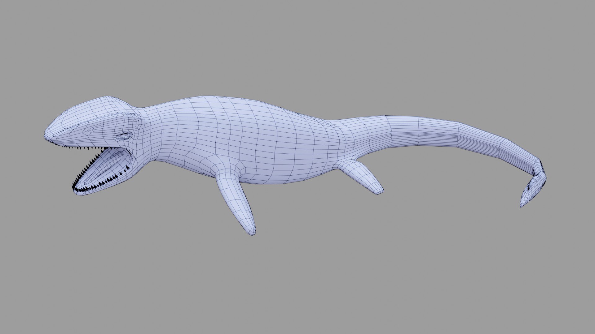 3D Mosasaurus Low Poly - Rigged - TurboSquid 1909504