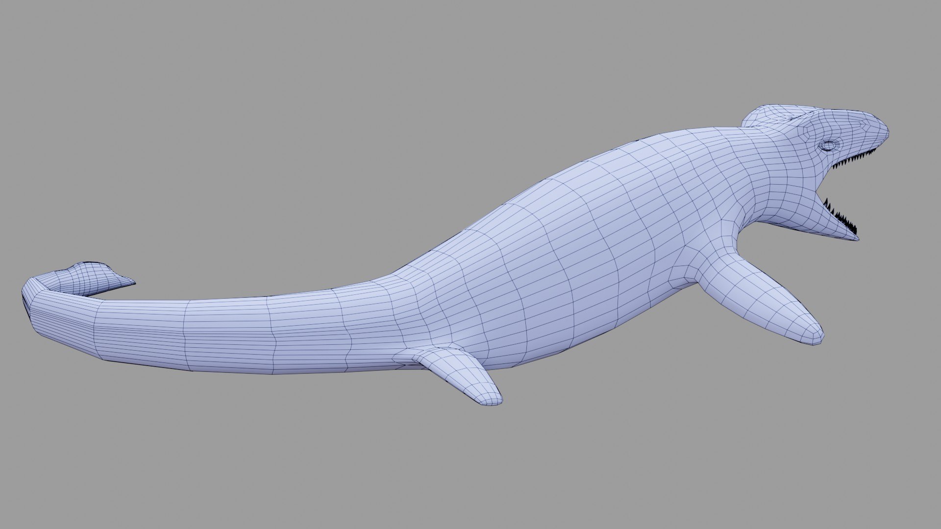 3D Mosasaurus Low Poly - Rigged - TurboSquid 1909504