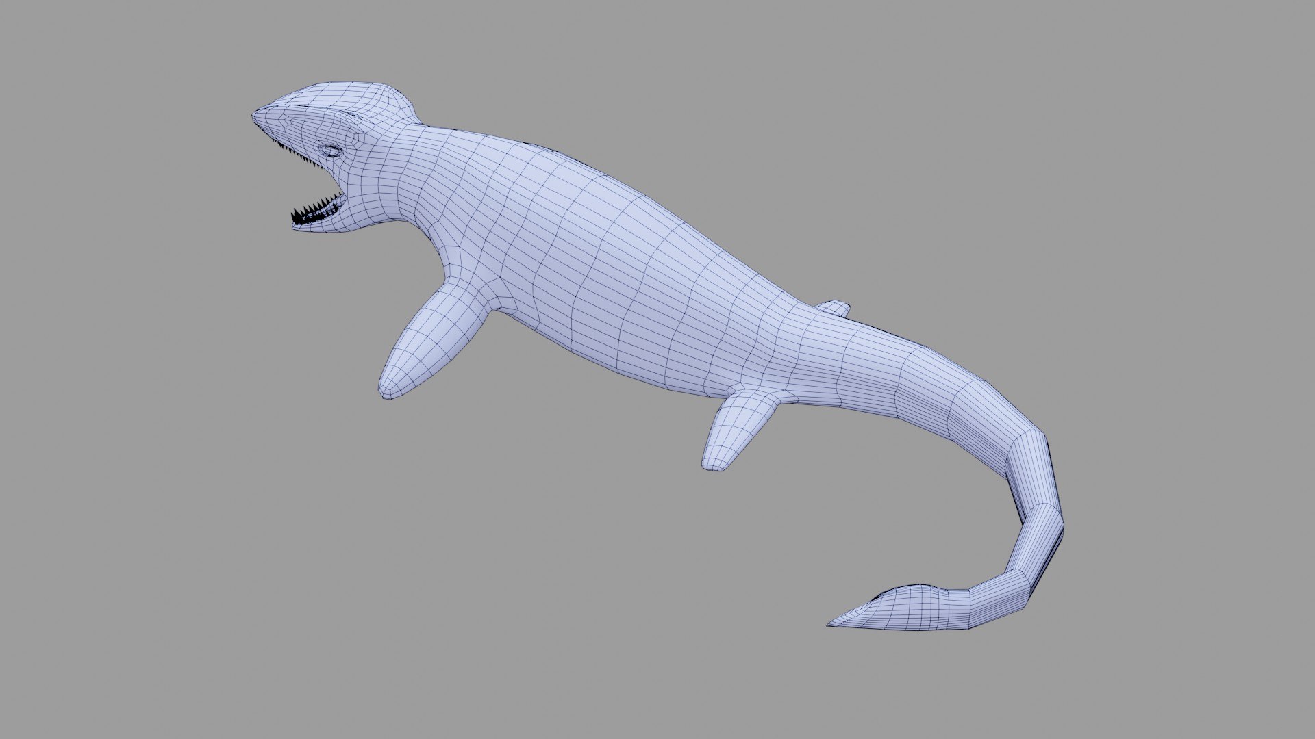 3D Mosasaurus Low Poly - Rigged - TurboSquid 1909504