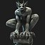 Stone Gargoyle Deamon Statue