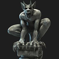 Stone Gargoyle Deamon Statue