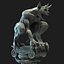 Stone Gargoyle Deamon Statue