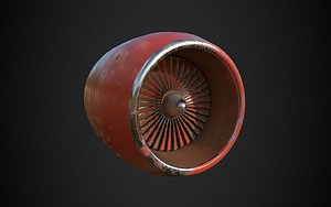 aircraft turbine model