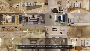 Complete hospital rooms