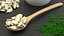 3D Wooden Spoons with Seeds Collection 3 model