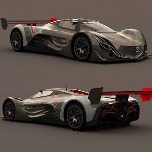 3D mazda furai concept 2008