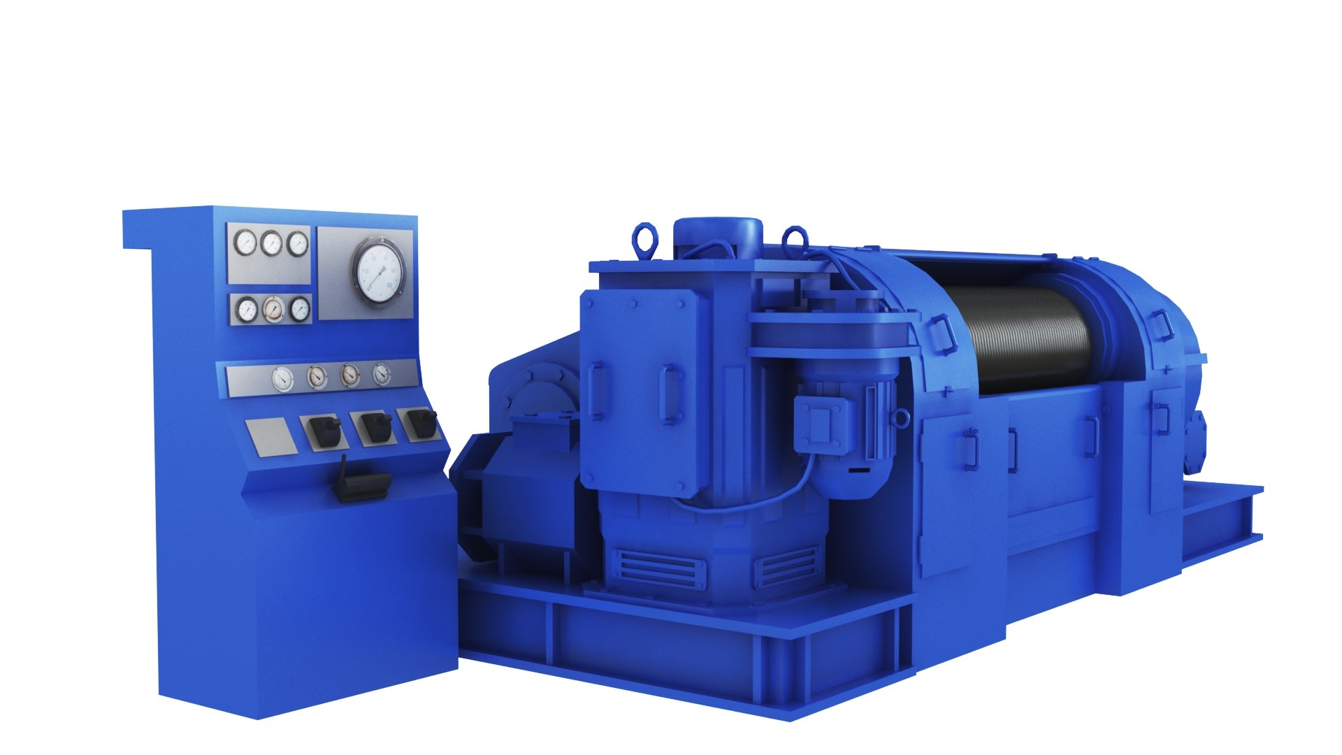 3D Draw Works Model - TurboSquid 1290394