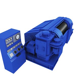 3D draw works model