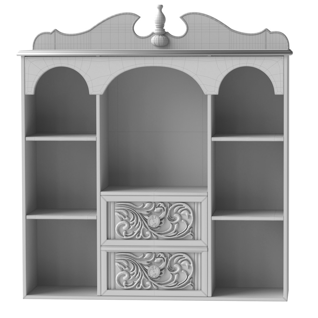 3D Wall Cabinet - TurboSquid 1772504