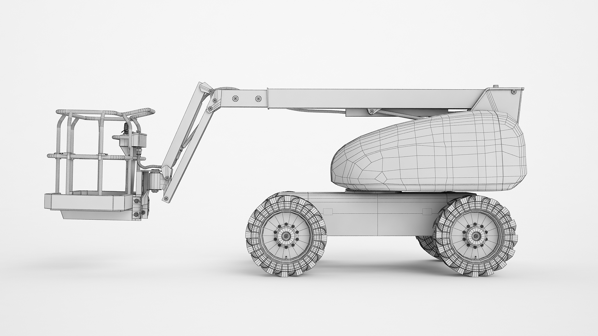 3D Model Telescopic Boom Lift Generic 06 TurboSquid 1721887