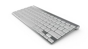 wireless keyboard 3d model