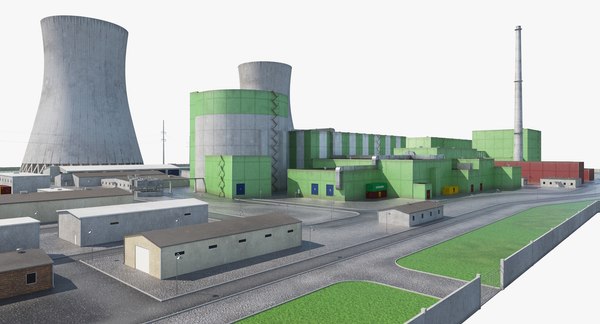 Power plants 3D model - TurboSquid 1291424