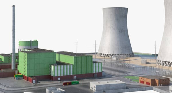 Power plants 3D model - TurboSquid 1291424