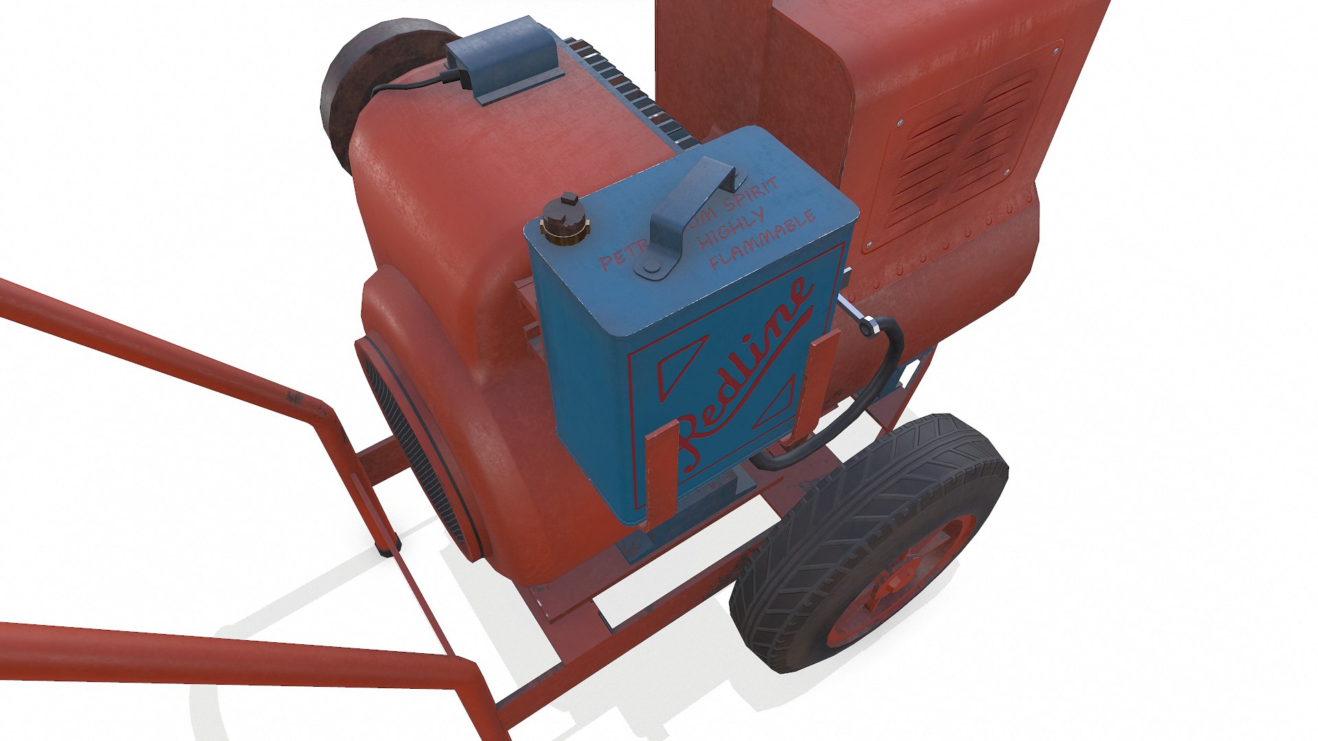 3D Old Vintage Electric Generator Low-poly PBR - TurboSquid 2384123