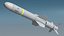 AGM 84 Harpoon Missile Game Ready