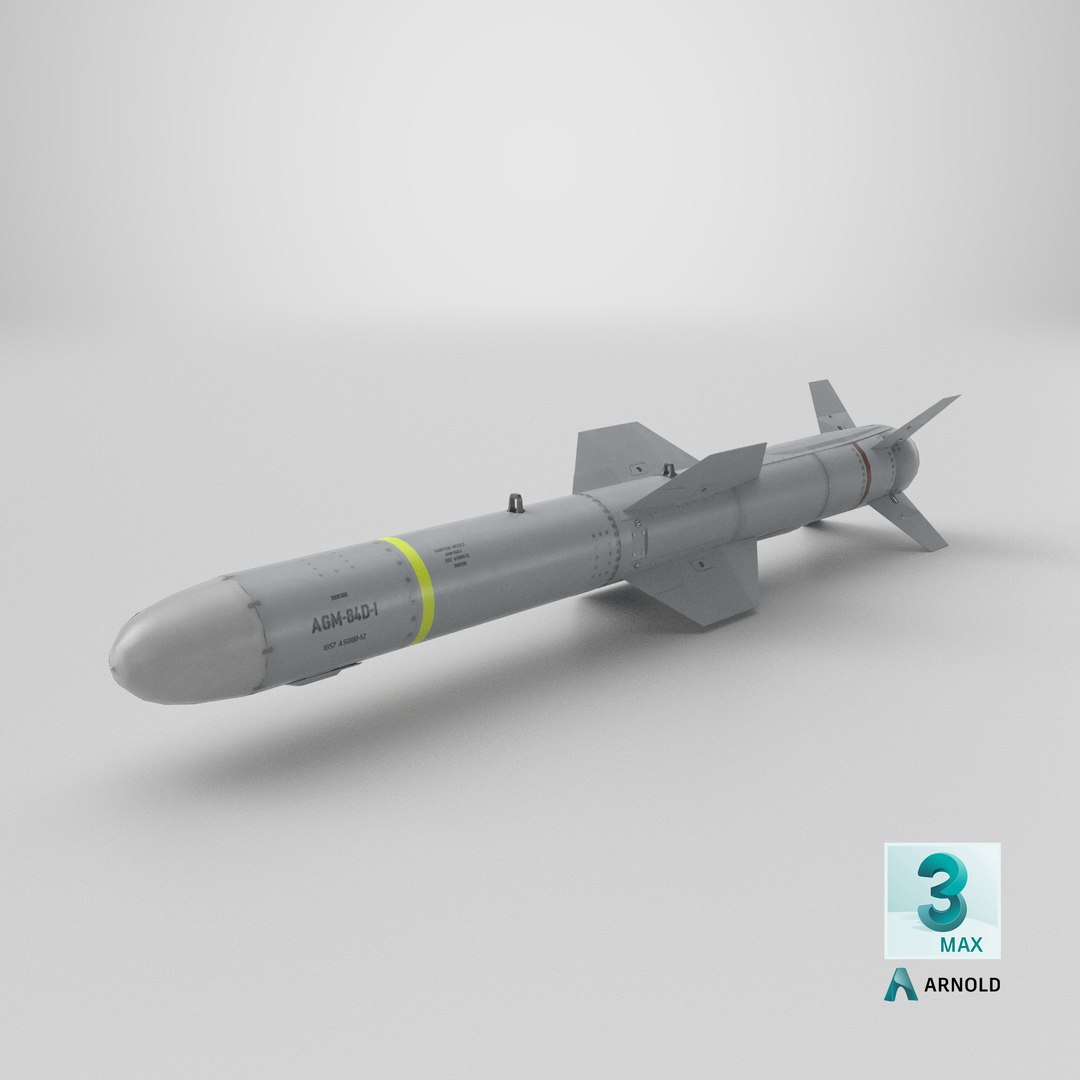 AGM 84 Harpoon Missile Game Ready 3D model https://p.turbosquid.com/ts-thumb/DL/iO2VNF/kj/stemcell_max_arnold_render/png/1779905540/1920x1080/fit_q87/211132d40a653a15d409fcee6f72b31e0ea90600/stemcell_max_arnold_render.jpg