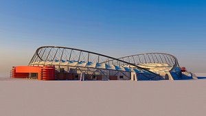 Khalifa International Stadium in Doha Qatar