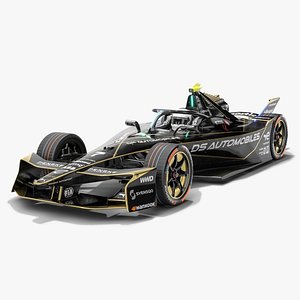 3D model DS Automobiles Formula E 2026 Season 12 Gen3 Race Car