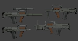 OC GROZA 14 - Low Poly Isometric